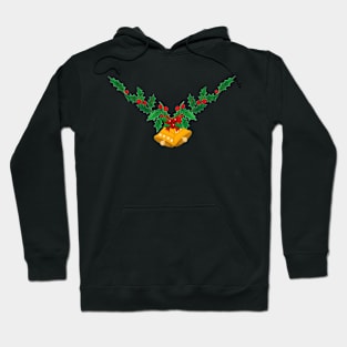 Merry Christmas Jingle Bells Sticker Hoodie